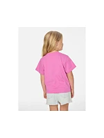 Dívčí tričko RIP CURL Surf Puff Relaxed Tee – Girl, růžové, dětské