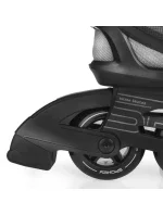 Kolečkové brusle Spokey Revo BK/GR SPK-929432 r.38