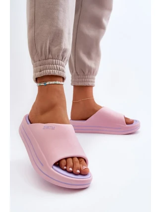 Dámské pantofle na platformě Big Star Pink Dámské pantofle na platformě Big Star Pink