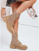 Dámské boty CALLA khaki FashionStreet ZY0381