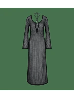 Beach MyWear Crochet Long Dress LSL - BLACK - TRIUMPH BLACK - TRIUMPH