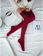 Ponožky Milena 0835-001 Ažurová stuha 37-41