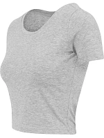 Build your Brand BY 042 Těžký dámský crop top 56.0042 heather grey
