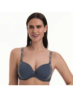 Colette podprsenka s kosticí košíčky se spacer-výztuží 5251 sky grey - RosaFaia