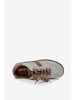 Dámské Nízké Sněhule Z Semiše Big Star SS274678 HI-POLY SYSTEM Mátové