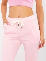 Kalhoty DHJ SP 9283.83P světle růžové