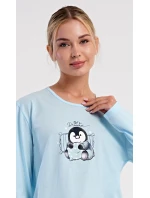 Dámské pyžamo dlouhé Tučňák