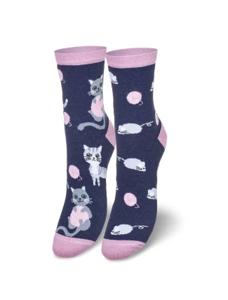 Milena ponožky 0200-139 Kočky a myši 37-41 Milena ponožky 0200-139 Kočky a myši 37-41