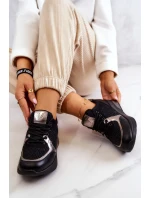 Módní sportovní obuv Dámské tenisky Black Danielle Módní sportovní obuv Dámské tenisky Black Danielle