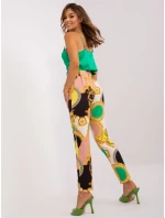 Kalhoty DHJ SP 12787D.23X černá a béžová Kalhoty DHJ SP 12787D.23X černá a béžová