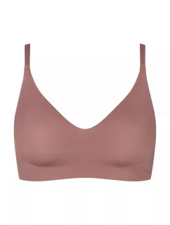 Dámská podprsenka ZERO Microfibre 2.0 Bralette - CACAO - kakaová 1141 - SLOGGI