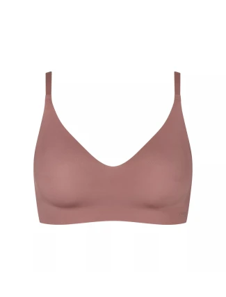 Dámská podprsenka ZERO Microfibre 2.0 Bralette - CACAO - kakaová 1141 - SLOGGI Dámská podprsenka ZERO Microfibre 2.0 Bralette - CACAO - kakaová 1141 - SLOGGI