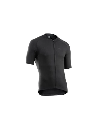 Cyklistické tričko NORTHWAVE Force 2 Jersey Short Sleeve, černé Cyklistické tričko NORTHWAVE Force 2 Jersey Short Sleeve, černé