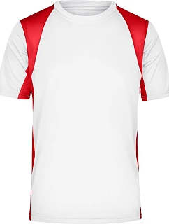 Daiber JN 306 Pánské běžecké tričko 02.0306 white/red
