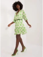 Šaty DHJ SK 17370.83 světle zelené