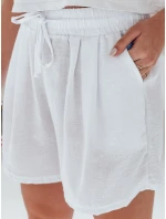 Dámské šortky RELAX TIME white FashionStreet SY0462