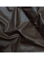 Hnědá dámská zimní bunda s úpletovou kapucí (B8213-14) Hnědá dámská zimní bunda s úpletovou kapucí (B8213-14)