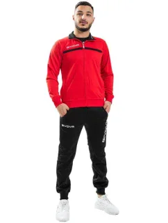 Givova Tuta tepláková souprava Givova One M TT012 1210 červená/černá