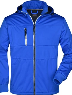 Daiber JN 1078 Pánská 3-vrstvá softshellová bunda "Maritim" 02.1078 nautic blue/navy/white