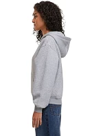 Build your Brand BY 444 Dámská oversize mikina s kapucí "Loose Fit" 56.0444 heather grey