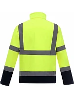 Yoko HVK 09 Hi-Vis softshellová bunda 79.VK09 hi vis yellow/navy