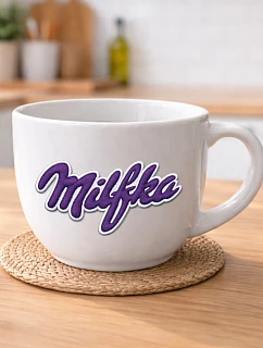 MILFKA - MEGA XXL keramický hrnek 1000 ml