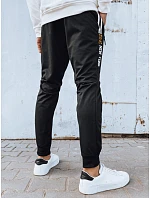 Pánské černé tepláky FashionStreet UX4273 Pánské černé tepláky FashionStreet UX4273