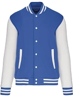 Kariban K 497 Unisex college bunda "Teddy" 20.K497 light royal/white Kariban K 497 Unisex college bunda "Teddy" 20.K497 light royal/white