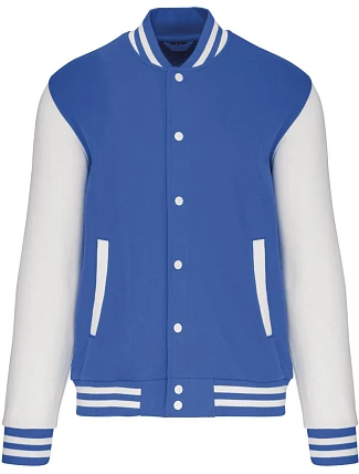 Kariban K 497 Unisex college bunda "Teddy" 20.K497 light royal/white Kariban K 497 Unisex college bunda "Teddy" 20.K497 light royal/white