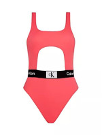 Dámské jednodílné plavky CUT OUT ONE PIECE - RP KW0KW02357TBK - Calvin Klein