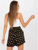 Šortky D73771M62233KA černá