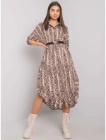 Šaty TW SK BI 32556 1.62P černá a béžová Šaty TW SK BI 32556 1.62P černá a béžová