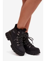 Dámské zateplené trapery Lee Cooper – černé