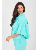 džínová bunda model 223630 Rue Paris