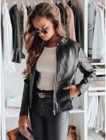 Dámská kožená bunda ROCKYLADY černá FashionStreet TY4968