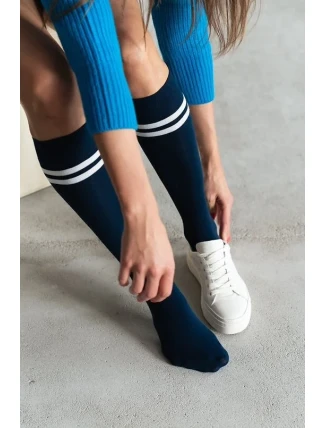 Dámské podkolenky Steven art.072 Proužky Dámské podkolenky Steven art.072 Proužky