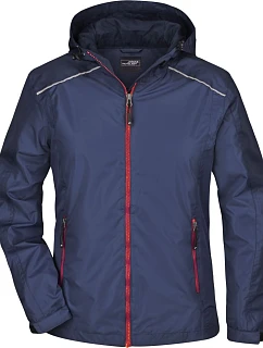 Daiber JN 1117 Dámská bunda do deště 02.1117 navy/red