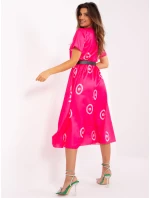 DHJ SK 17260 šaty.90 tmavě růžová