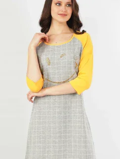 Dámská noční košile s tříčtvrtečním rukávem Úsměv