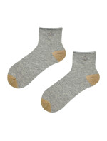 Netlačící dámské ponožky Noviti SB028 Lurex 35-42