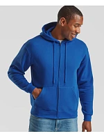 Fruit of the Loom Premium Hooded Sweat Jacket Mikina s kapucí 16.2034 deep navy