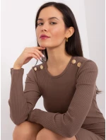 Dámské šaty RV SK 9219.13P Hnědá - FPrice