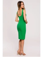 Dámské šaty M667 Zelená - MOE Dámské šaty M667 Zelená - MOE