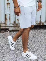 FashionStreet pánské světle šedé šortky SX2186