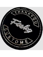 Černý dámský prošívaný kabát s páskem S'West (B8508-1)