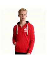 Geografické Norsko Folton EO 100 M WW4783H/GNO-Red mikina