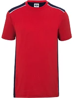 Daiber JN 860 Pánské pracovní tričko - Color 02.0860 red/navy Daiber JN 860 Pánské pracovní tričko - Color 02.0860 red/navy