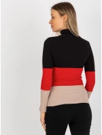 Halenka RV BZ 8465 1.86P černo-červená