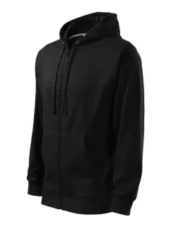 Trendy Zipper mikina pánská černá