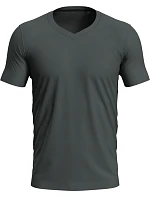 Stedman Stretch-T V-neck Pánské tričko s výstřihem do V 05.9610 slate grey